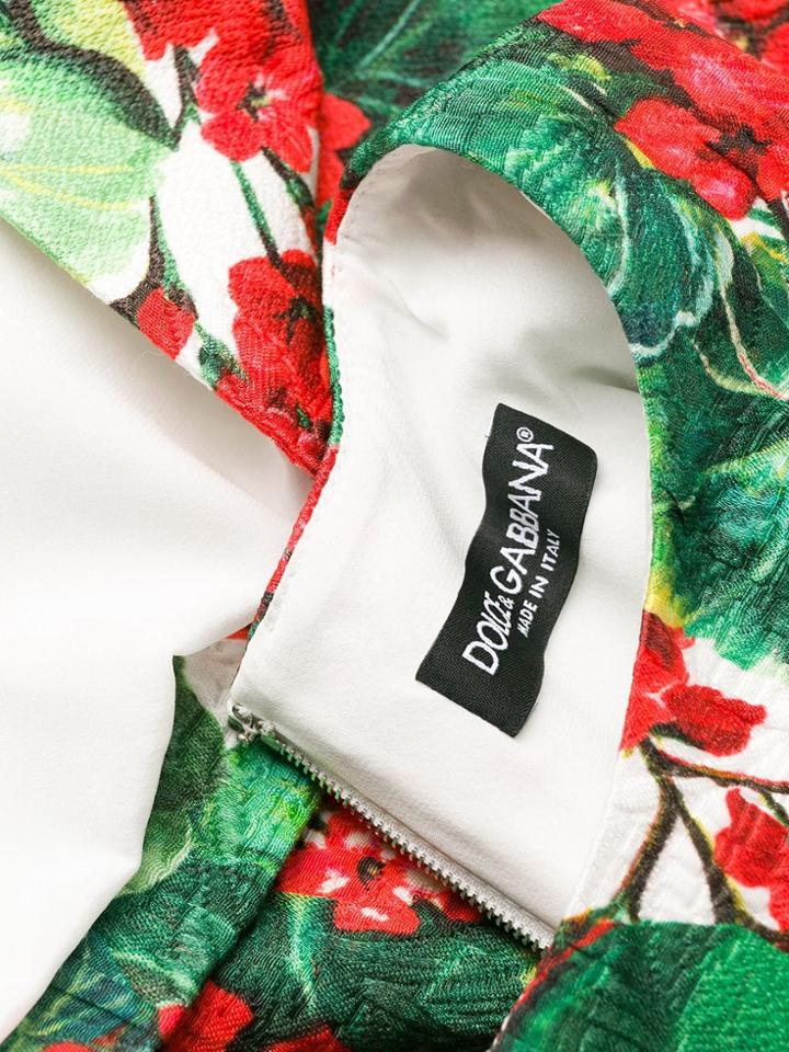 Dolce & Gabbana Portofino Print Dress - White