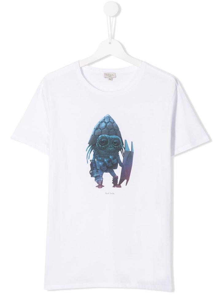 Paul Smith Junior Cartoon-printed T-shirt - White