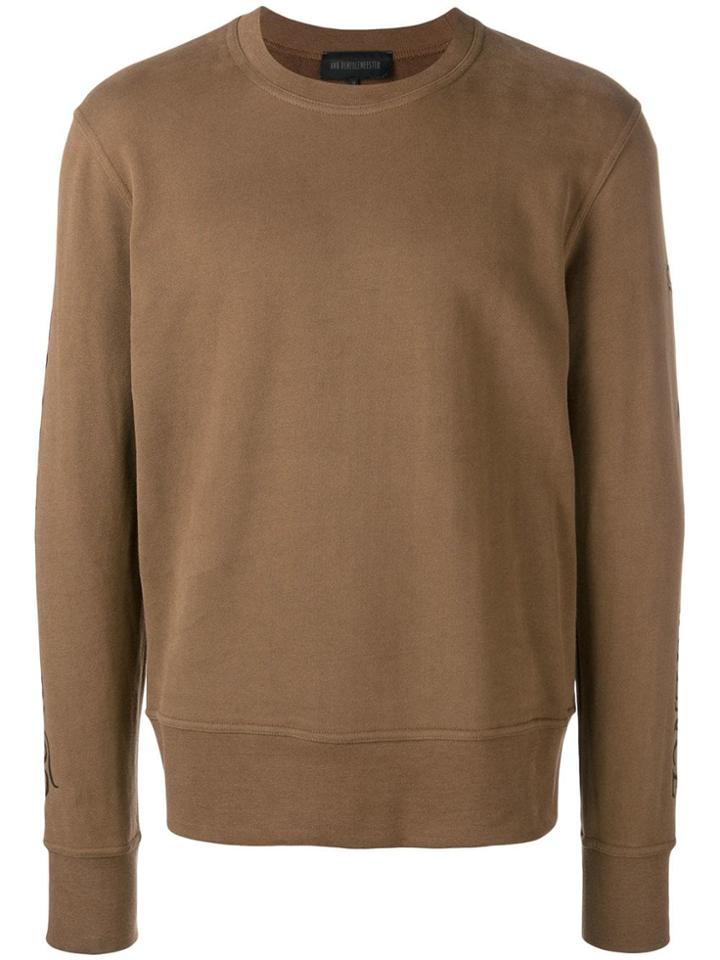 Ann Demeulemeester Round Neck Sweatshirt - Green