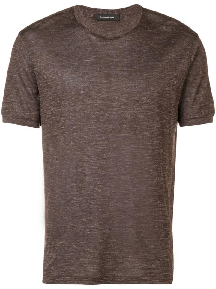 Ermenegildo Zegna Classic T-shirt - Brown
