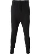 Thom Krom Tapered Track Pants, Men's, Size: Xl, Black, Cotton