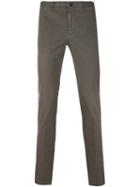Incotex 'pattern 82' Trousers, Men's, Size: 46, Grey, Cotton/spandex/elastane