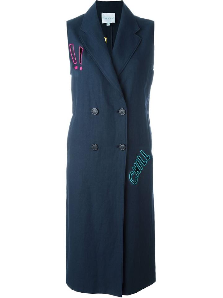 Mira Mikati Sleeveless Double Breasted Coat
