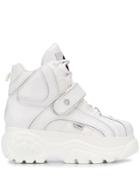Buffalo Platform High Top Sneakers - White