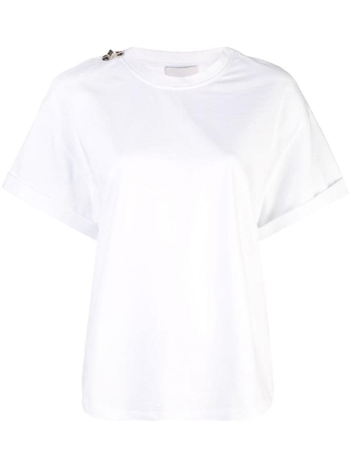 3.1 Phillip Lim Oversized T-shirt With Shoulder Slit - White