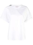 3.1 Phillip Lim Oversized T-shirt With Shoulder Slit - White
