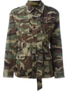 Saint Laurent Studded Military Jacket