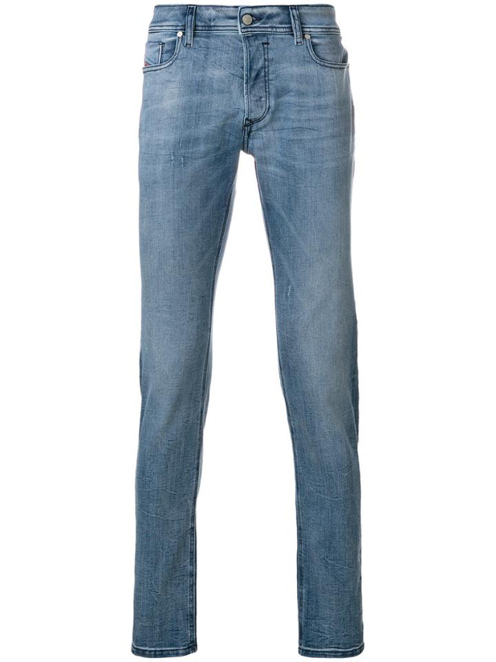 Diesel Sleenker 084ql Jeans - Blue
