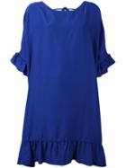 P.a.r.o.s.h. - Sia Dress - Women - Silk - M, Women's, Blue, Silk