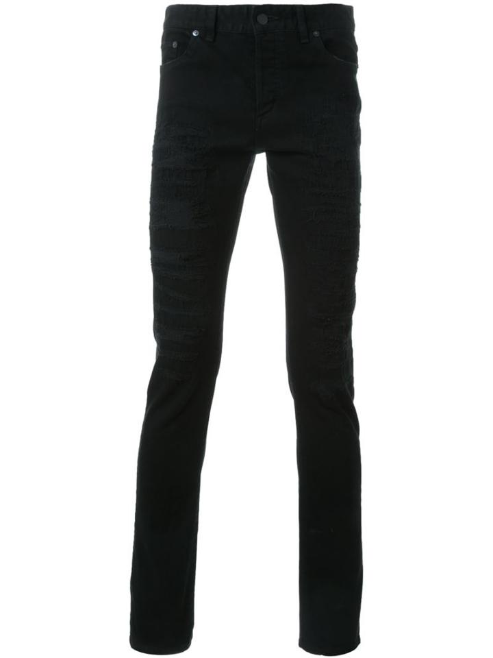 Hl Heddie Lovu Skinny Jeans, Men's, Size: 29, Black, Cotton/polyurethane