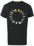 Diesel Circular Logo T-shirt - Black