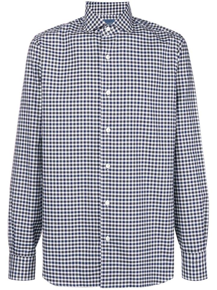 Barba Dandy Life Madras Shirt - Blue