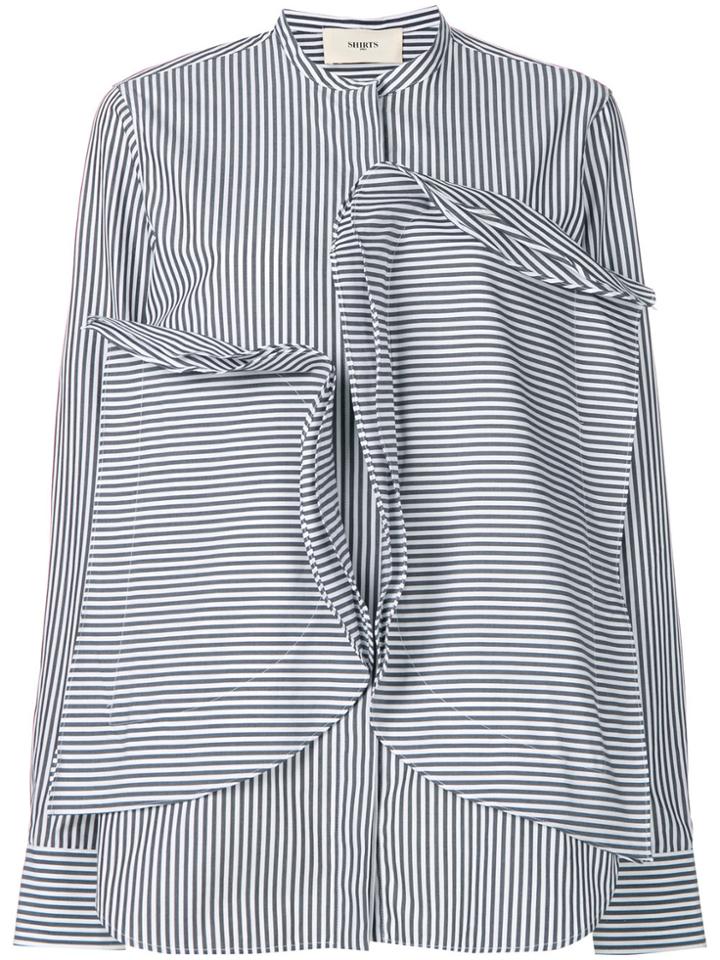 Ports 1961 Striped Shirt - Black