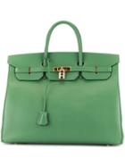 Hermès Pre-owned Birkin 40 Bag - Green