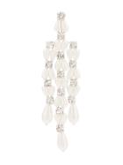 Simone Rocha Dangling Pearl Earrings - White