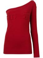 Romeo Gigli Pre-owned Single Sleeve Blouse - Red