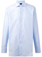Classic Shirt - Men - Cotton - 43, Blue, Cotton, Ermenegildo Zegna