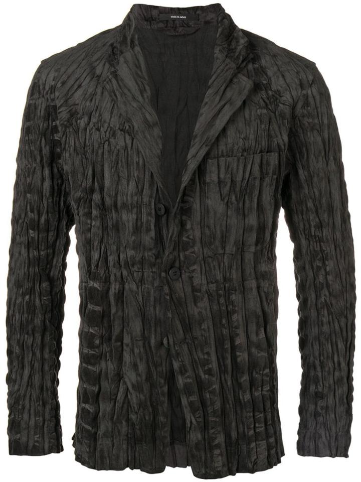 Issey Miyake Men Plissé Blazer - Black