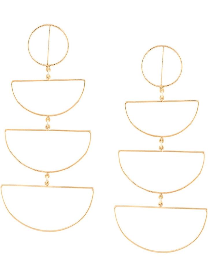 Mercedes Salazar Columpio Cascading Earrings - Gold