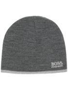 Boss Hugo Boss Fitted Beanie - Grey