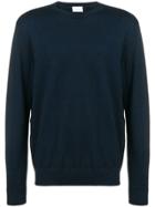 Salvatore Ferragamo Long-sleeve Fitted Sweater - Blue