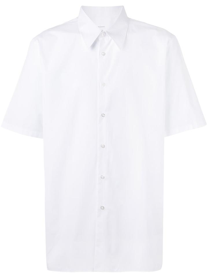 Jil Sander - Classic Short-sleeved Shirt - Men - Cotton - 39, White, Cotton