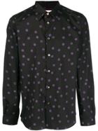 Ps Paul Smith Tailored-fit Polka Dot Shirt - Black
