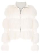 Andrea Bogosian Fur Jacket - Neutrals