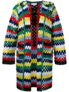 Mira Mikati Blanket Knit Cardigan, Women's, Size: 40, Merino