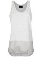 Andrea Bogosian Sleeveless Sweatshirt - Grey