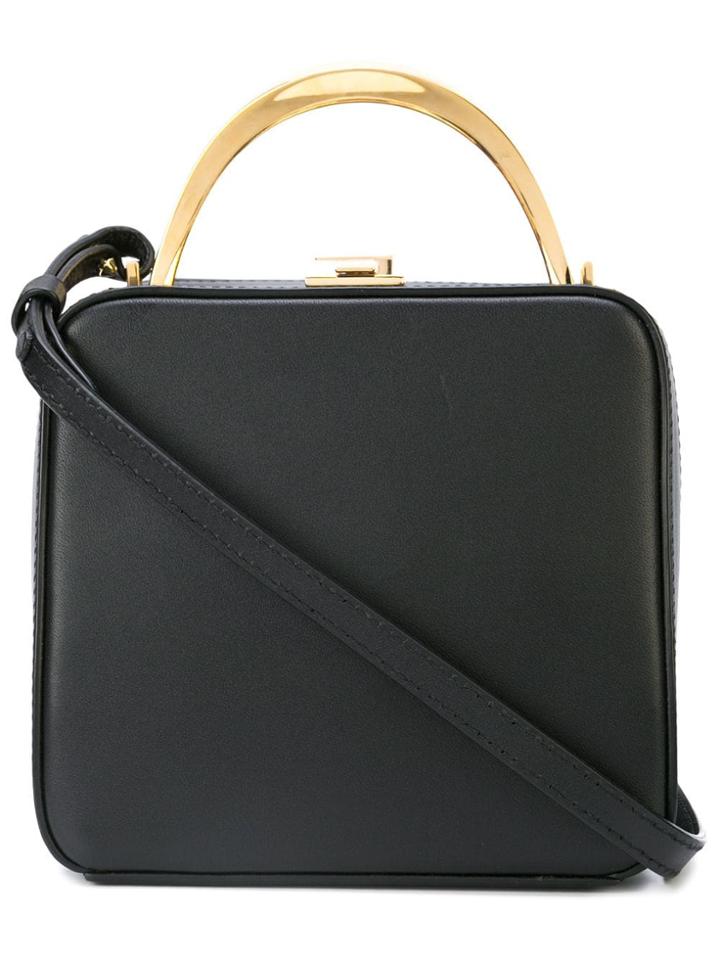 The Volon Cube Box Bag - Black