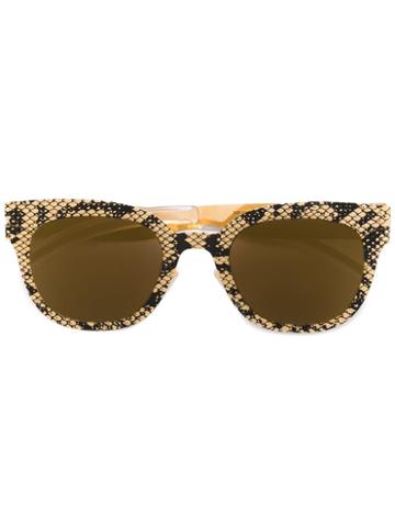 Mykita Python Sunglasses, Women's, Grey, Metal Other