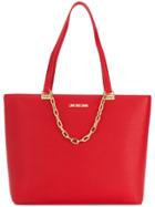 Love Moschino Chain Strap Tote - Red