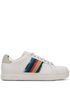 Paul Smith Side Stripe Sneakers - White