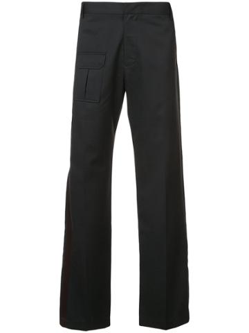 Chin Mens Suit Trousers - Black