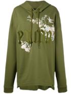 Puma - Fenty Embroidered Graphic Hoodie - Women - Cotton - M, Green, Cotton