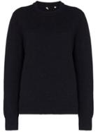 Sunflower Moon Crew-neck Jumper - Black