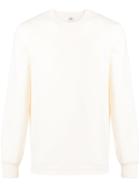 Cp Company Logo Printed Sweatshirt - White