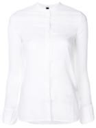 Astraet Pleated Back Shirt - Blue