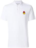 Ami Paris Polo Shirt Smiley Patch - White