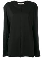 Damir Doma - Tavi Longsleeved T-shirt - Women - Cotton - L, Black, Cotton