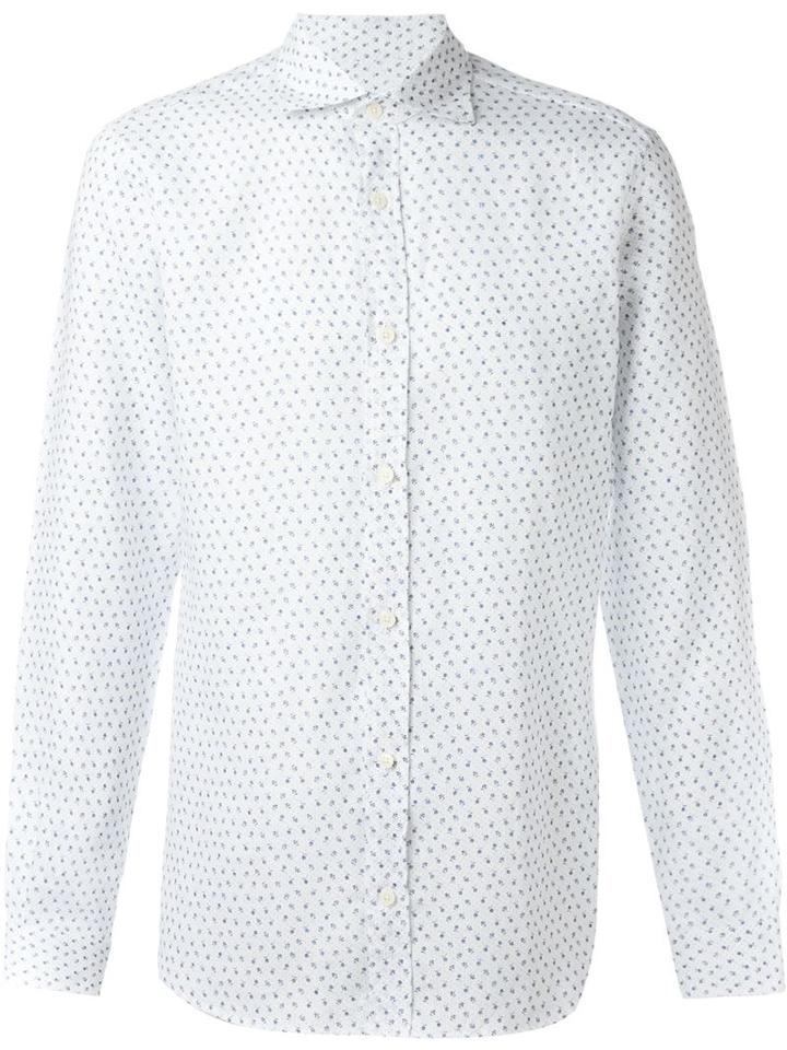 Z Zegna Floral Print Shirt