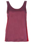 Gianfranco Ferre Vintage Two Tone Vest, Women's, Size: 46, Red