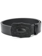 Dsquared2 Vintage Style Buckle Belt - Black