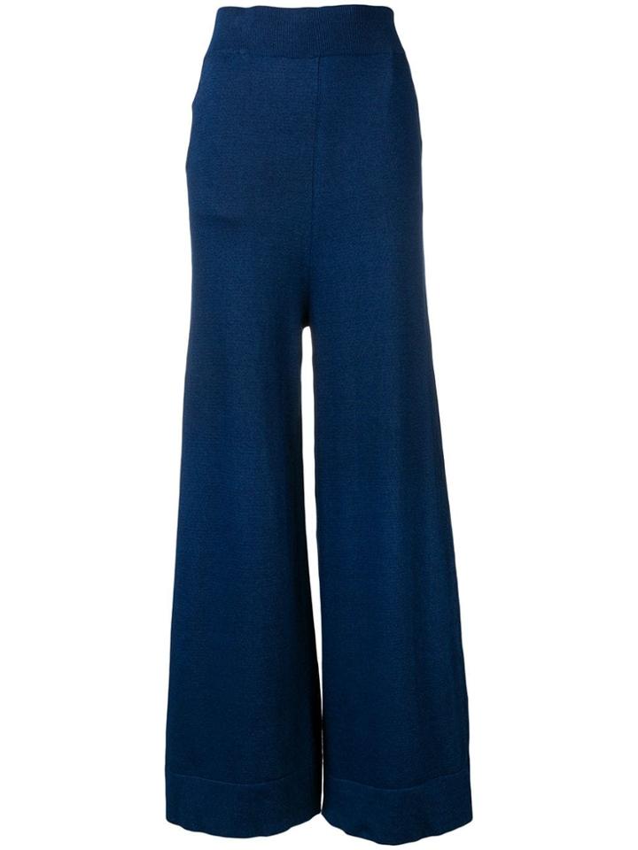 Antonio Marras Wide Leg Trousers - Blue