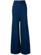 Antonio Marras Wide Leg Trousers - Blue