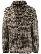 Iris Von Arnim Chunky Knit Wool Cardigan - Neutrals
