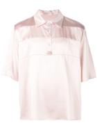 Camiel Fortgens Silk Polo Shirt - Pink