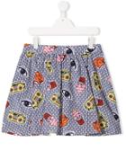 Kenzo Kids Teen Wax Skirt - Blue