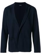 Z Zegna Classic Knitted Cardigan - Blue